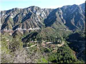 Looking towards Clear Creek School