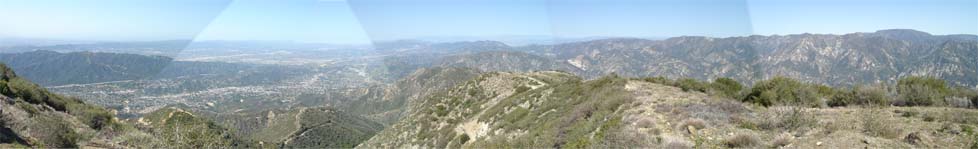View at top of Lukens, panning West to North View at top of Lukens, panning West to North