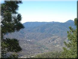 View towards Mount Wilson