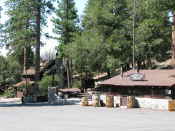 General store (closed) and residence at Crystal Lake campground