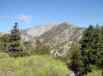 4.5 Miles. View of Mount Baldy