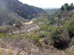 6.95 miles - another view into Eaton Canyon