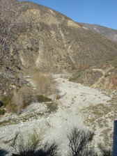 5.92 miles: view at end of paved road (Shoemaker road above)