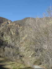 5.92 miles: view at end of paved road