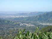 1.78 miles: view towards 210 freeway and Griffith Park