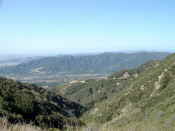 3.36 miles: view of Verdugo mountains
