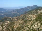 6.92 miles: View of Mount Lukens (in upper right)
