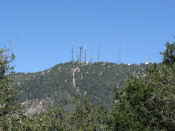 Summit of Mount Wilson viewed from Toll Road
